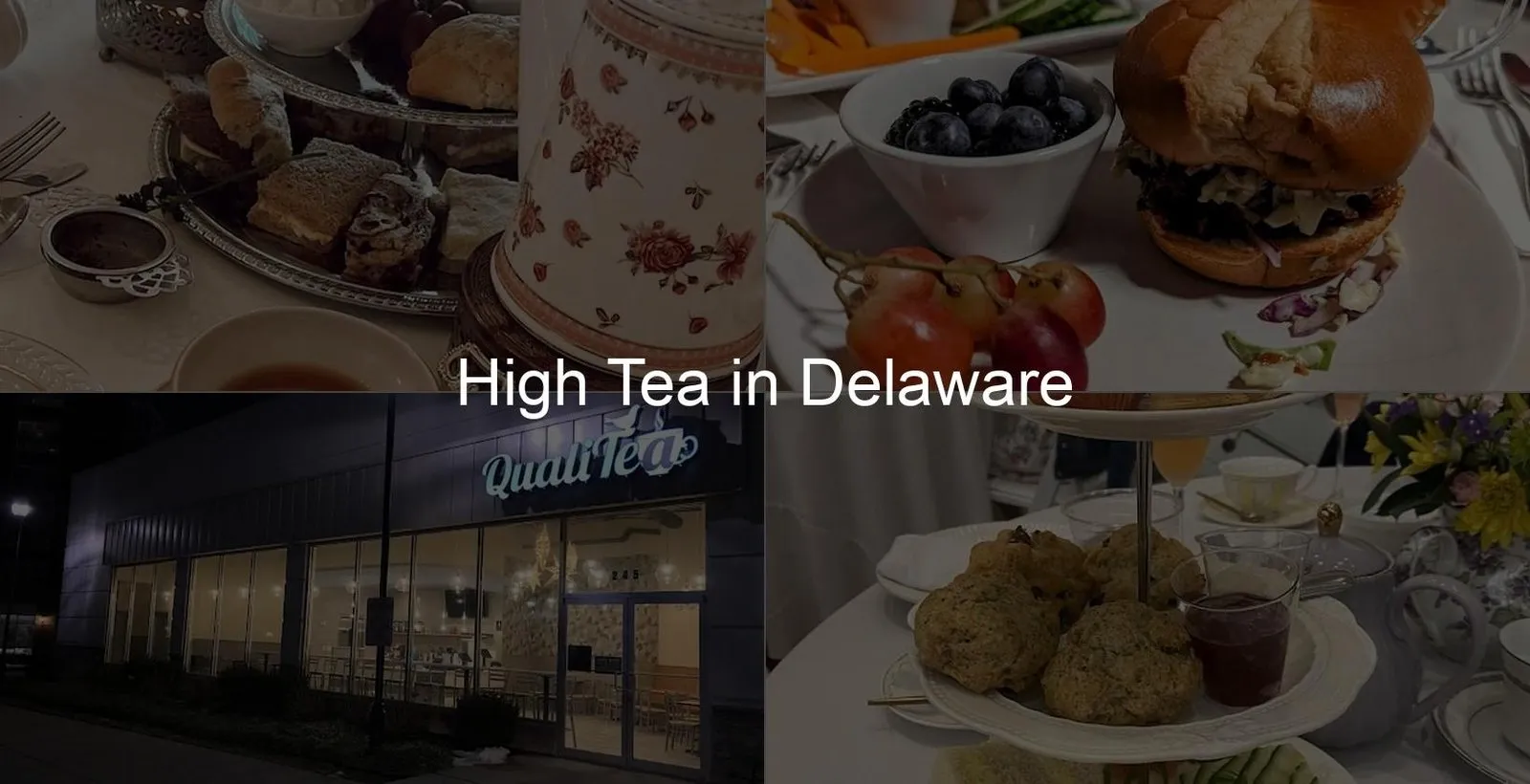 High Tea in Delaware Photo