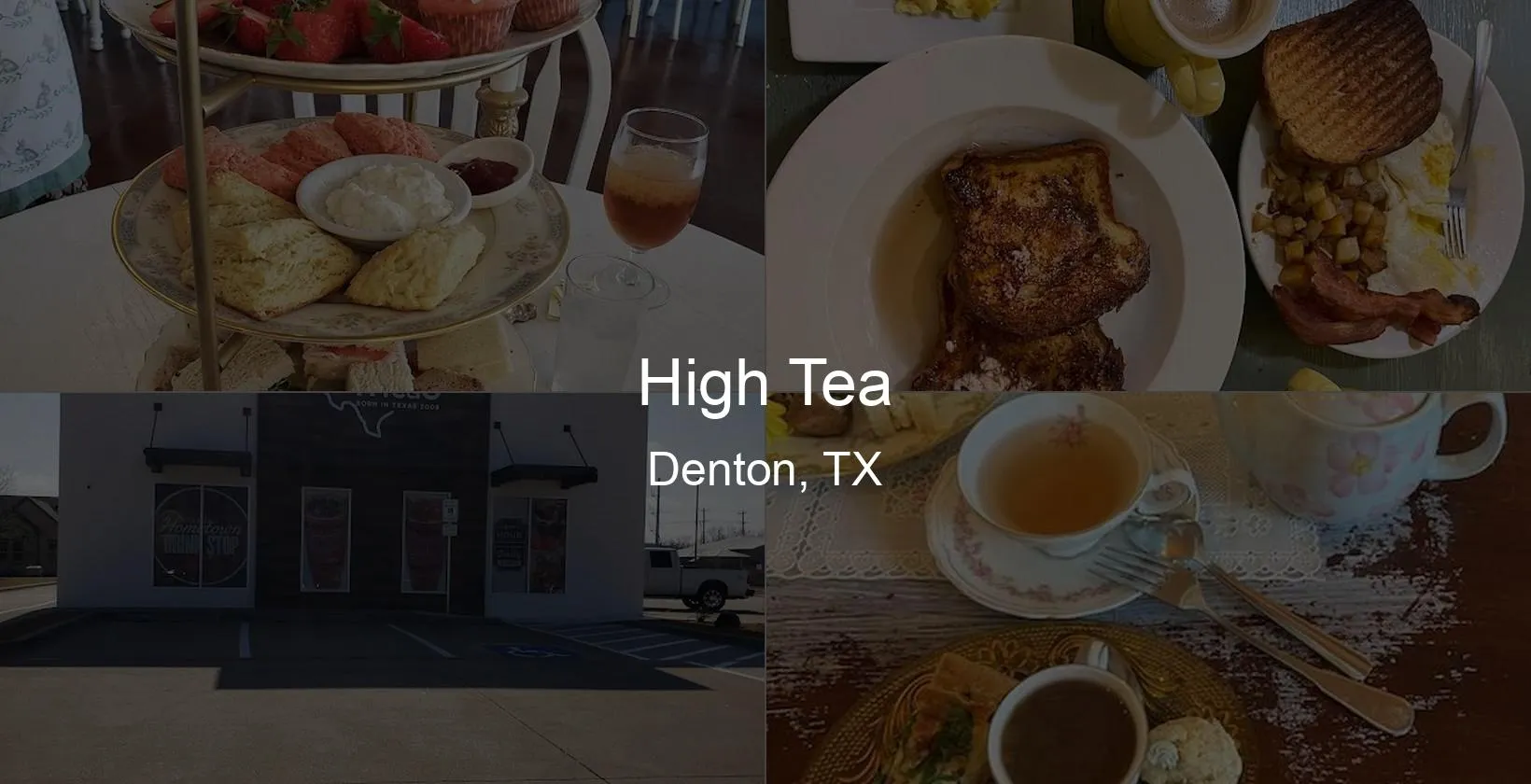 High Tea in Denton, TX Photo