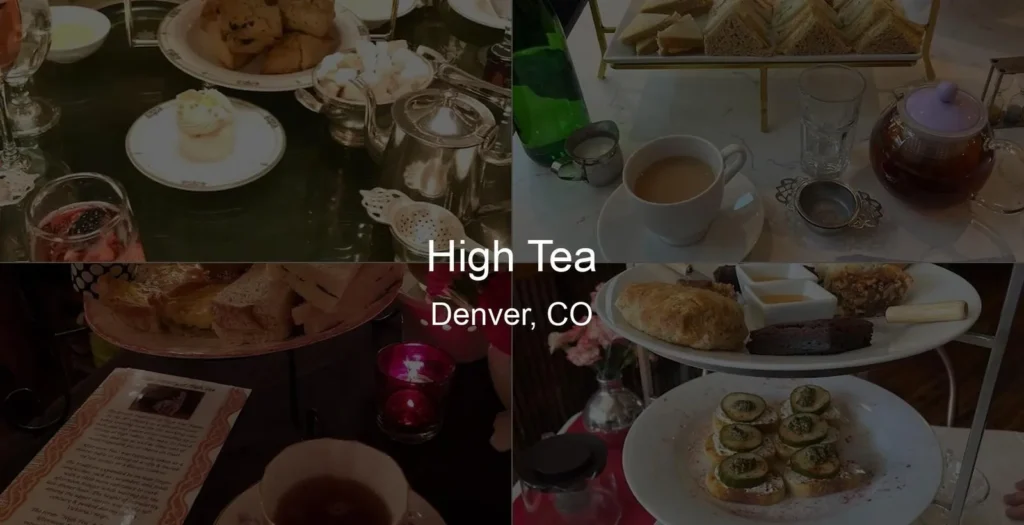 High Tea in Denver, CO Photo