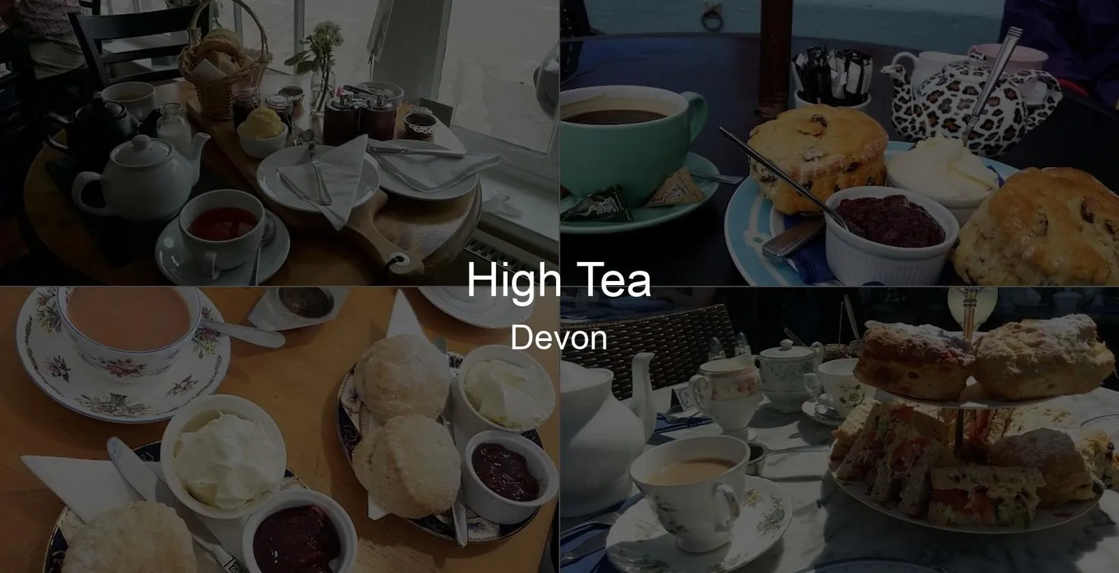 High Tea in Devon Photo