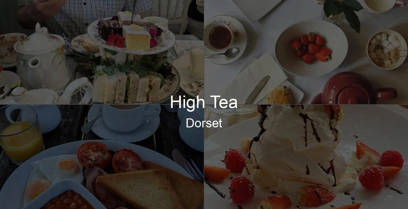 High Tea in Dorset Photo