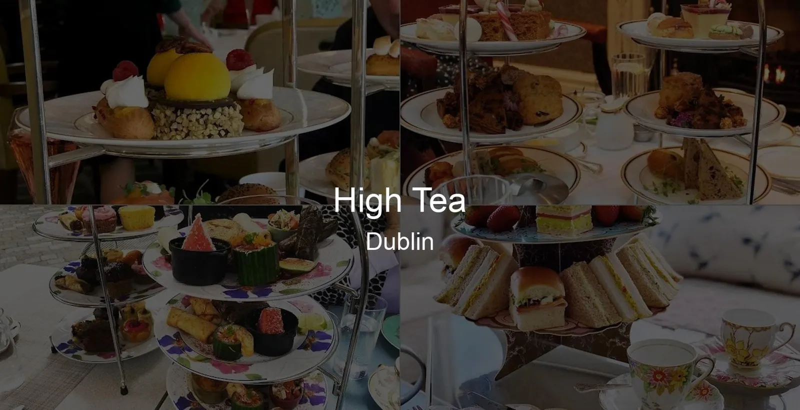 High Tea in Dublin Photo