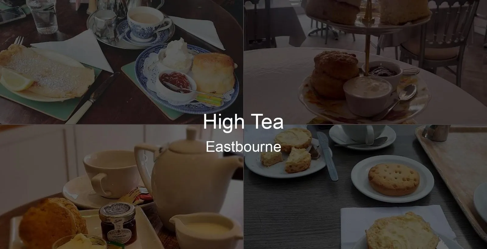 High Tea in Eastbourne Photo