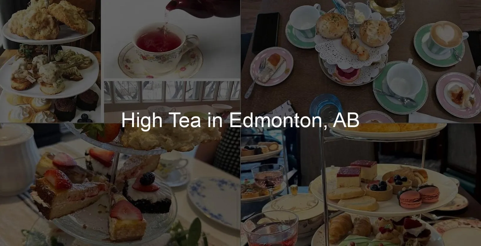 High Tea in Edmonton, AB Photo