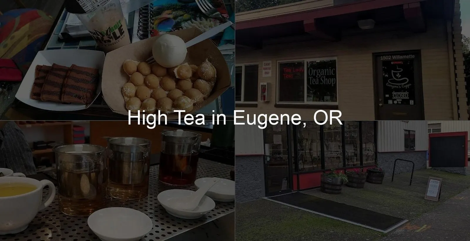 High Tea in Eugene, OR Photo