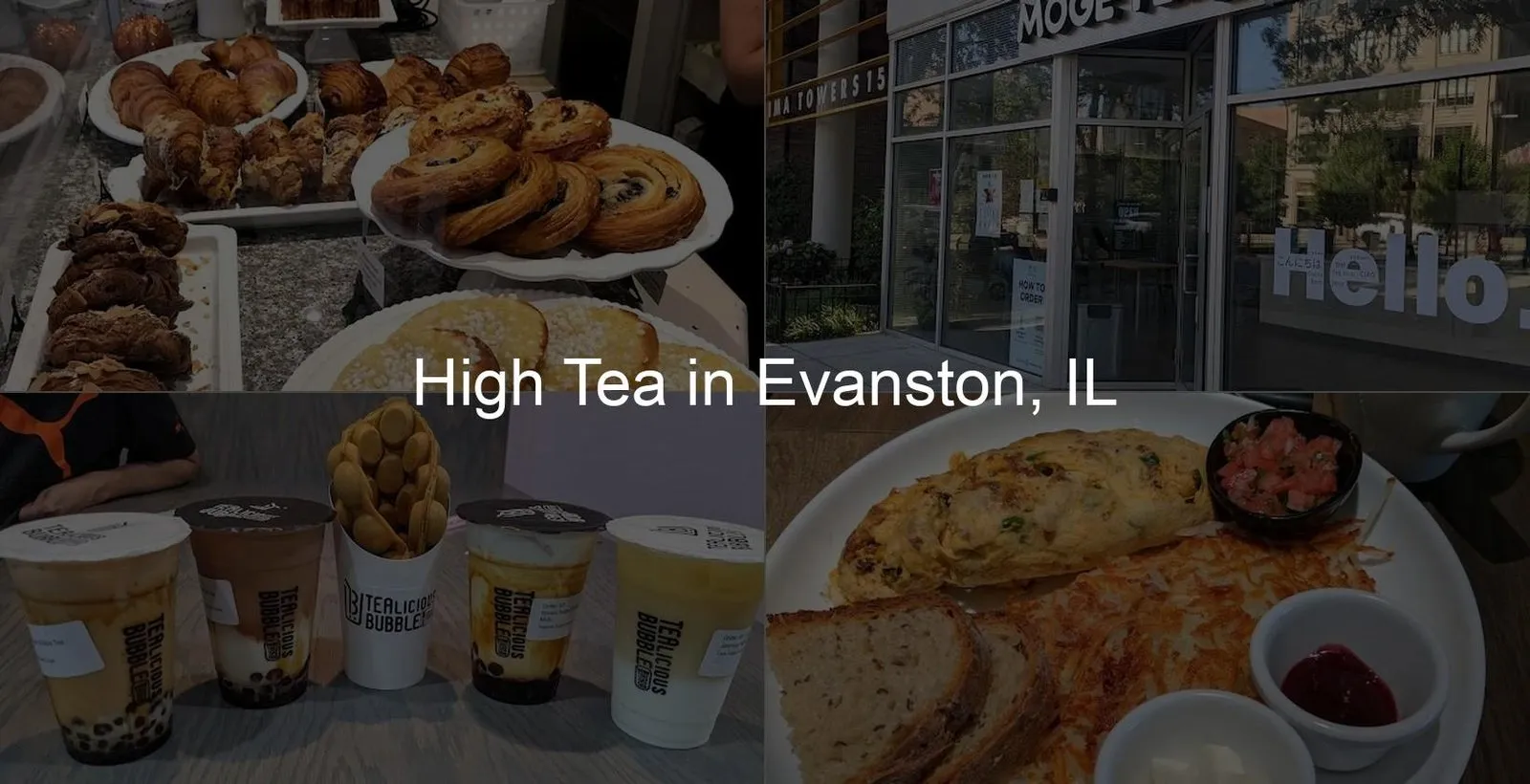 High Tea in Evanston, IL Photo