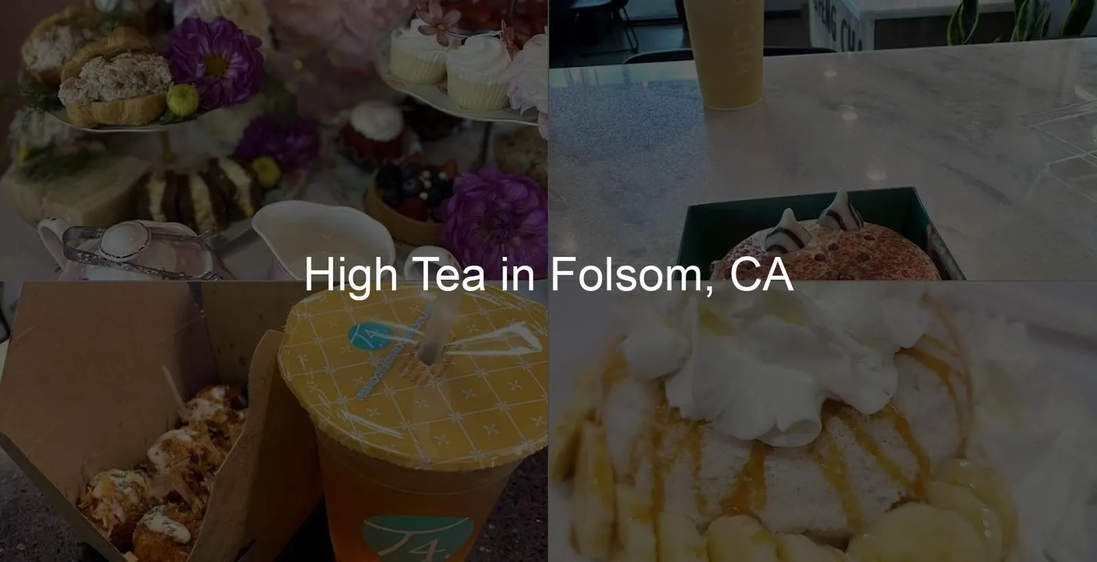 High Tea in Folsom, CA Photo