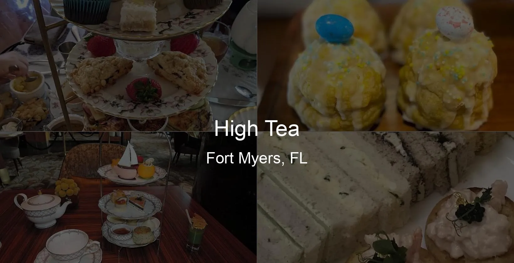 High Tea in Fort Myers, FL Photo