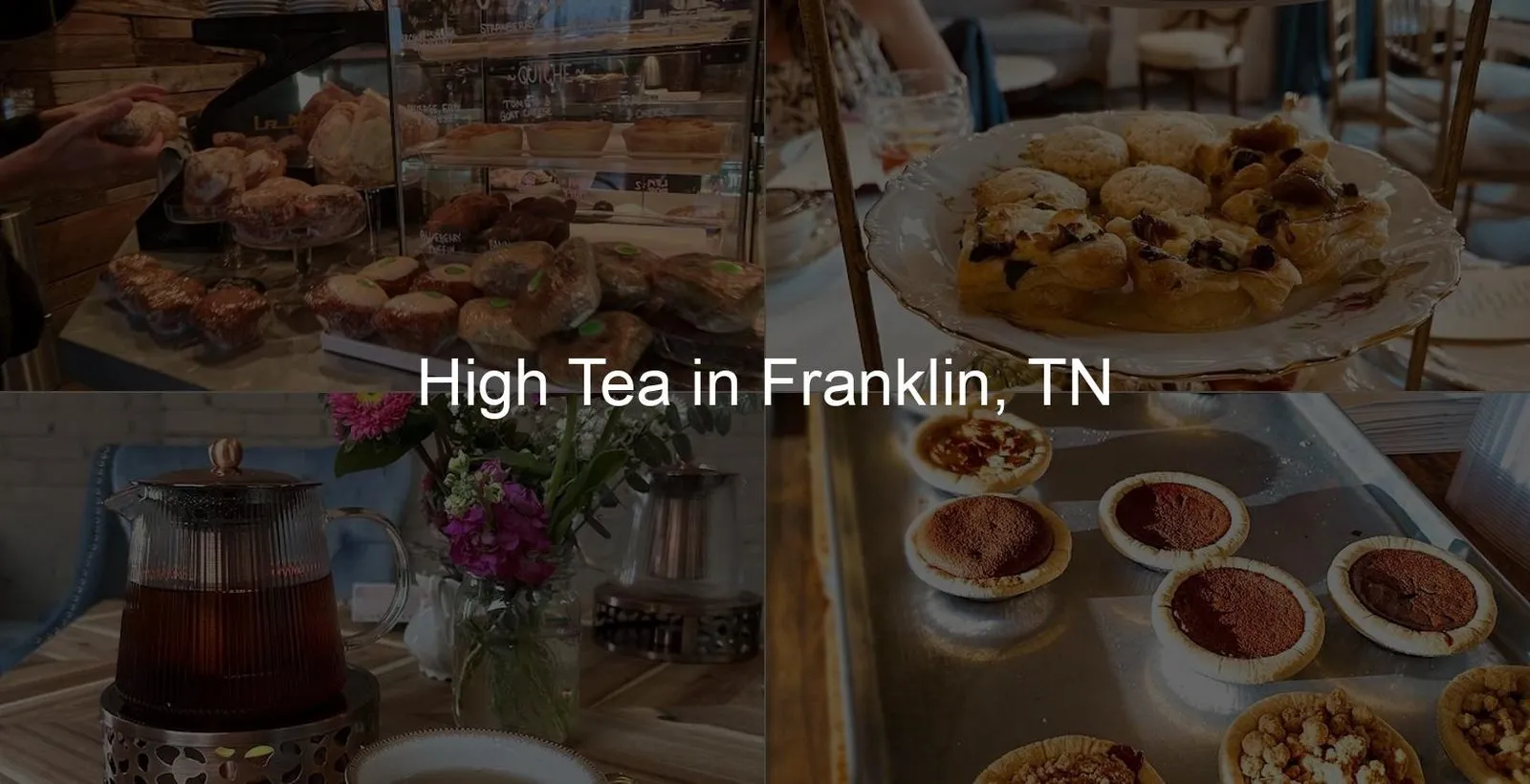 High Tea in Franklin, TN Photo