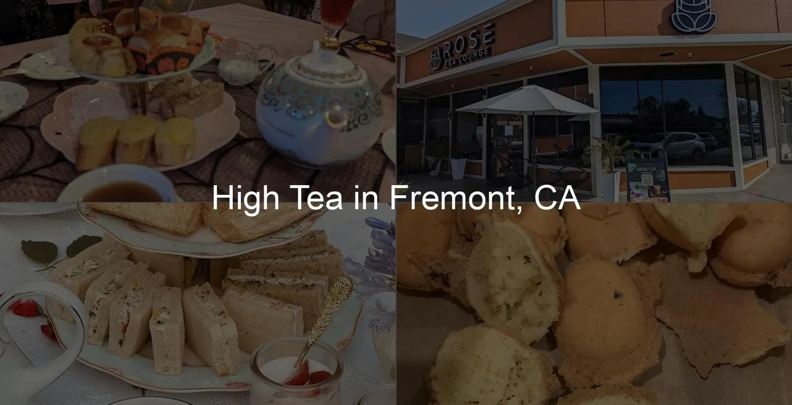 High Tea in Fremont, CA Photo