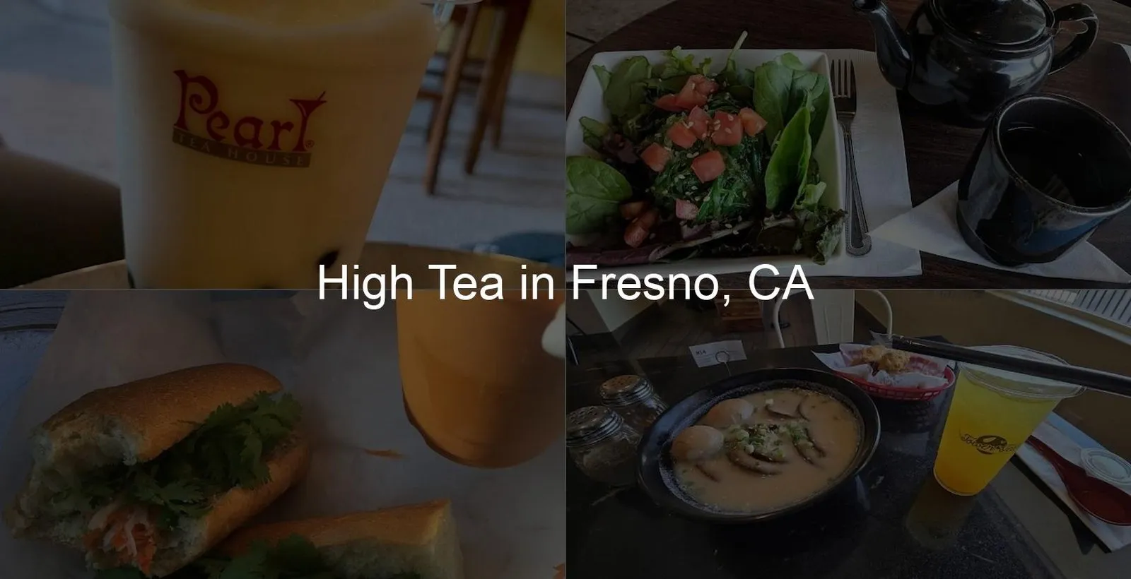 High Tea in Fresno, CA Photo