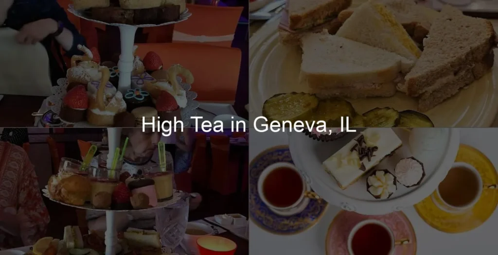 High Tea in Geneva, IL Photo