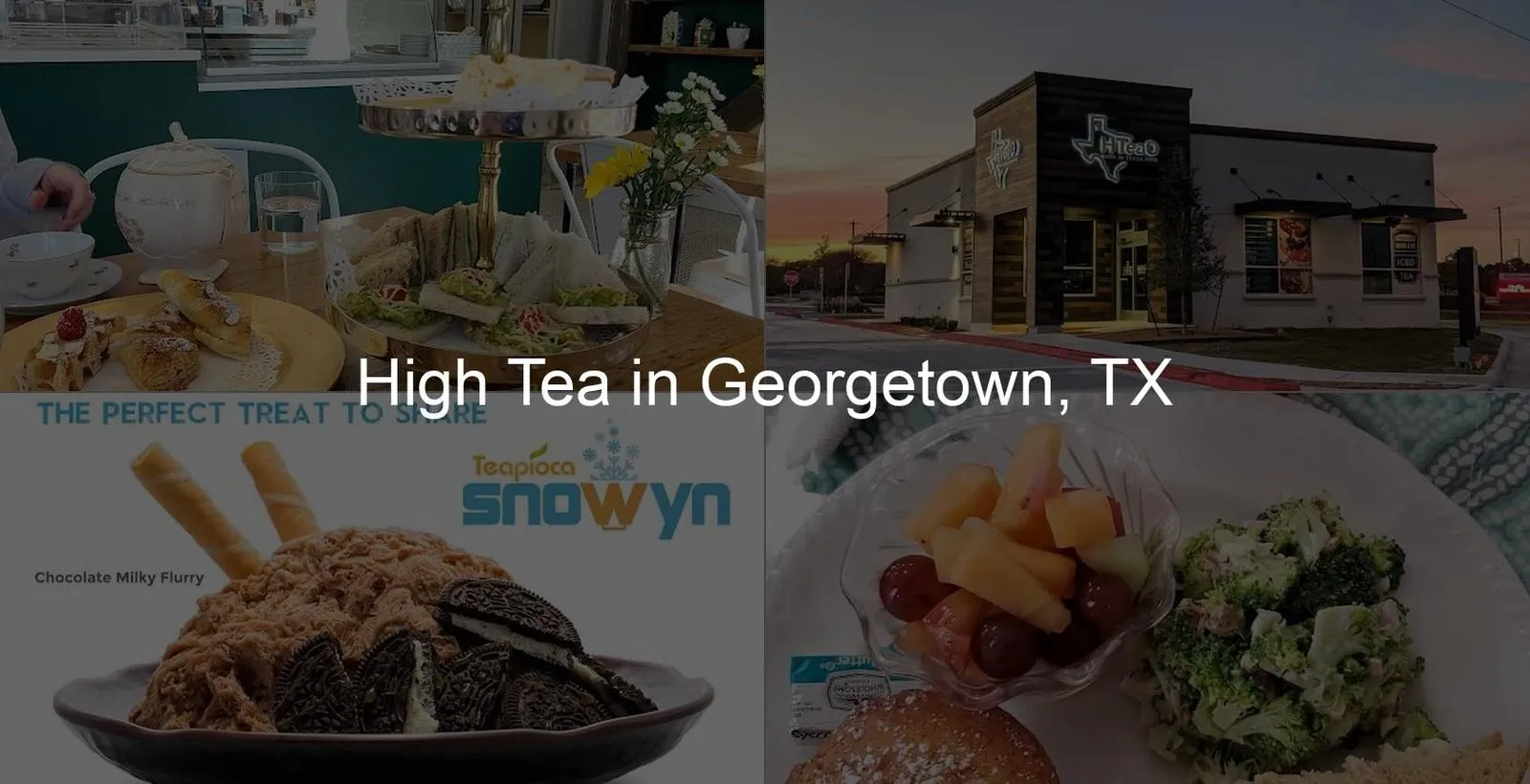 High Tea in Georgetown, TX Photo