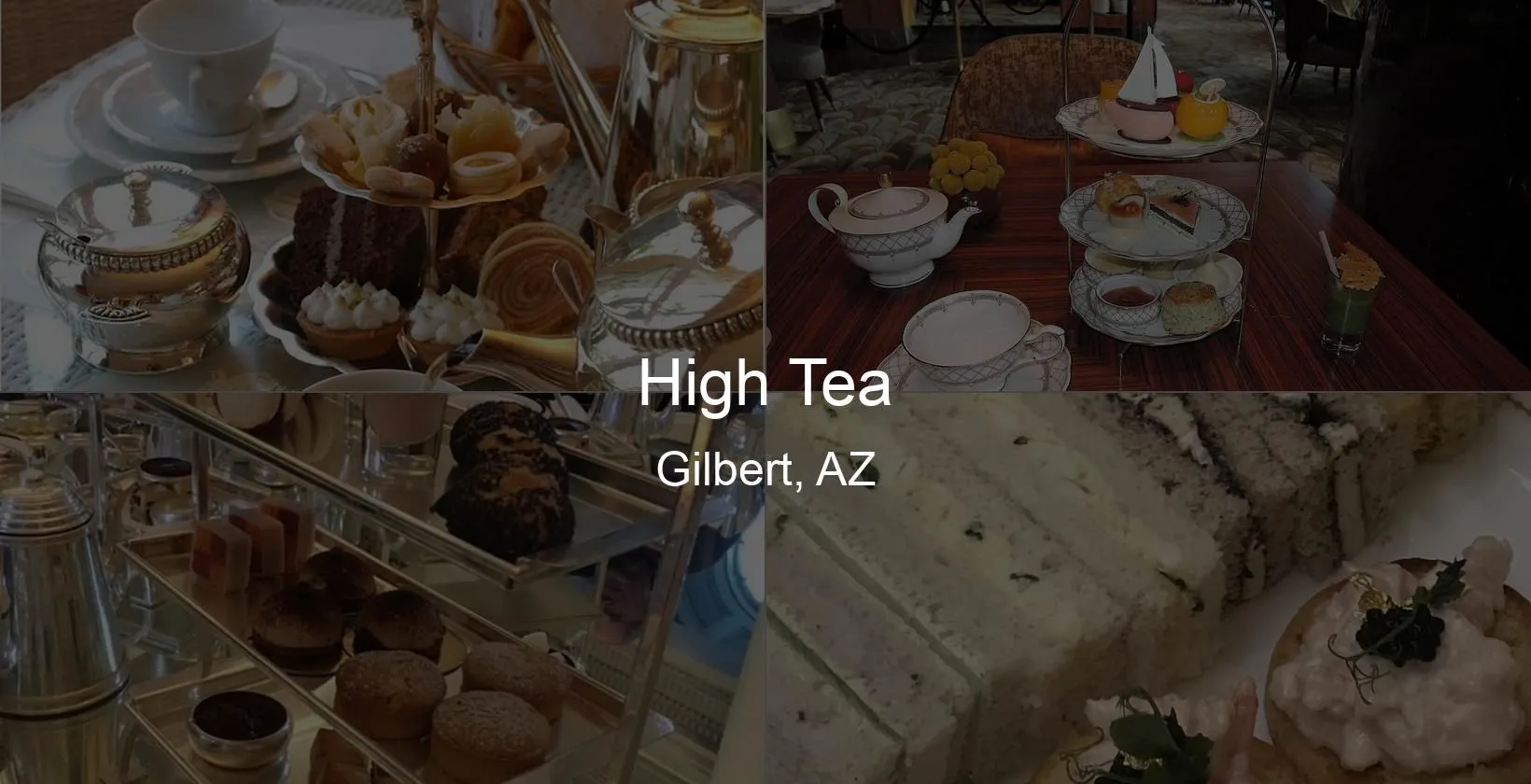 High Tea in Gilbert, AZ Photo