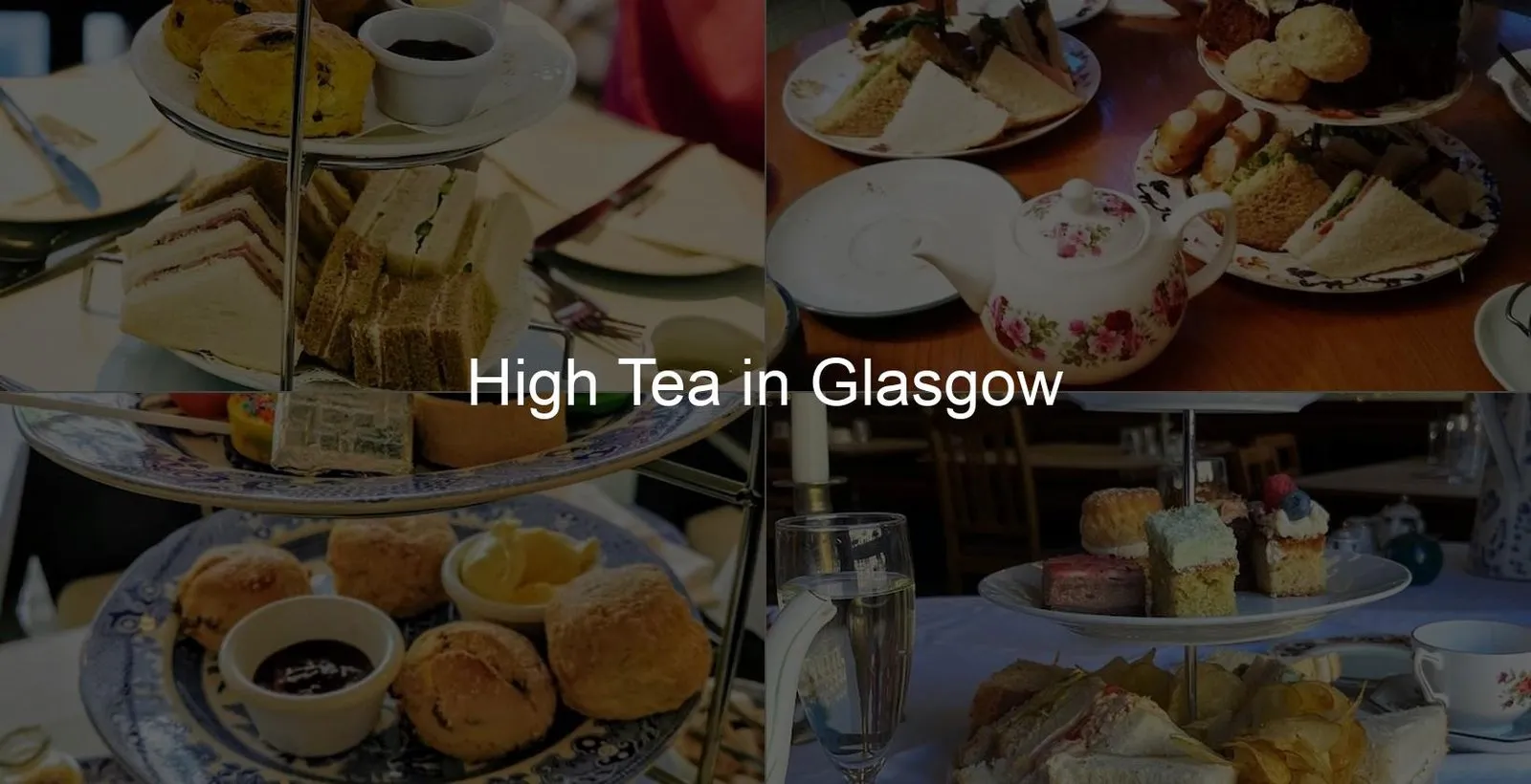 High Tea in Glasgow Photo