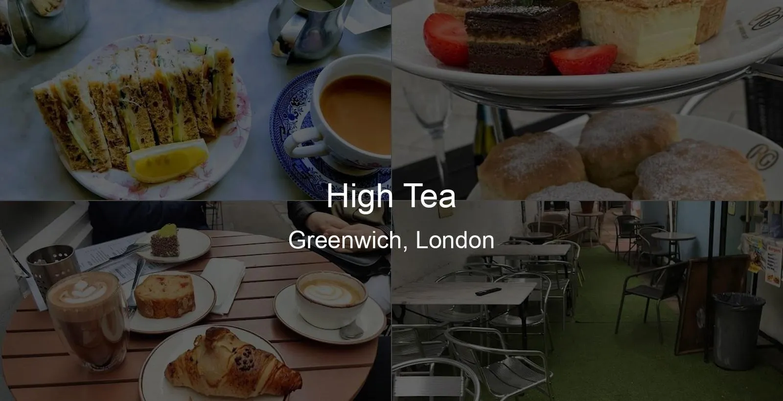 High Tea in Greenwich, London Photo