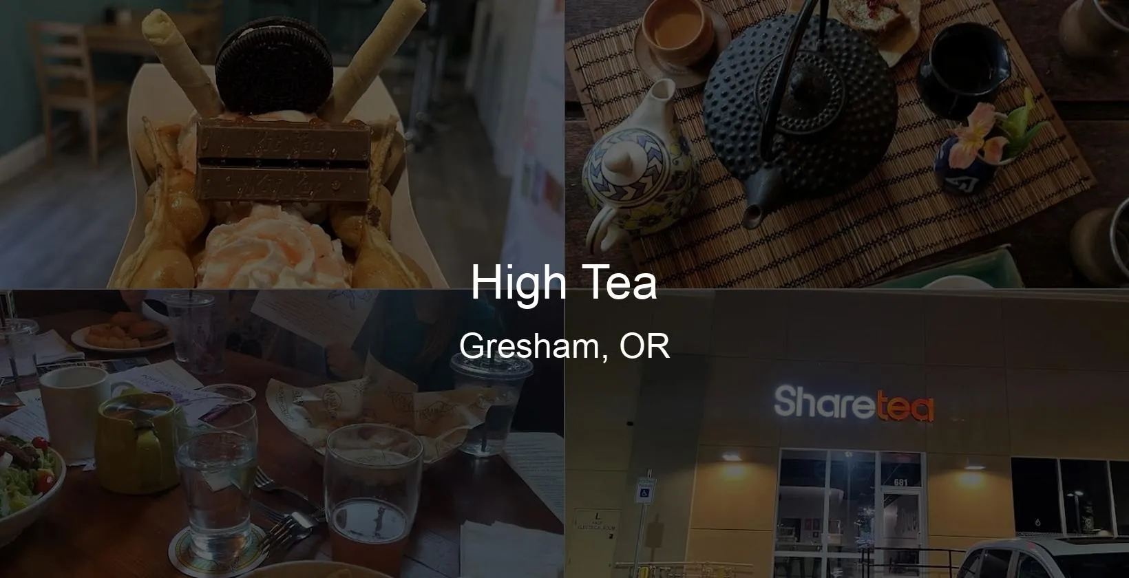 High Tea in Gresham, OR Photo