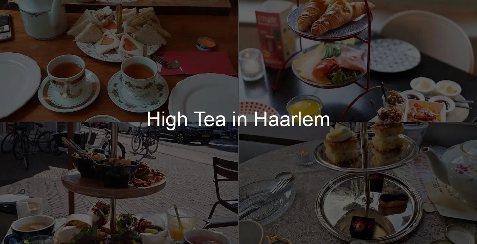 High Tea in Haarlem Photo