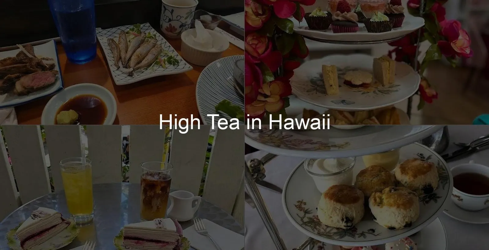 High Tea in Hawaii Photo