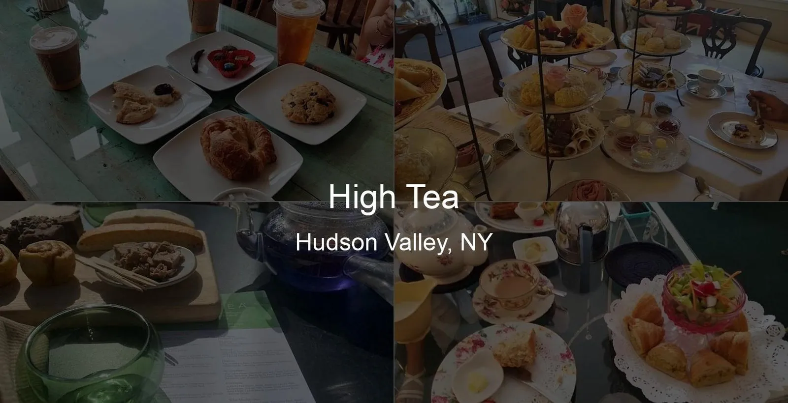 High Tea in Hudson Valley, NY Photo