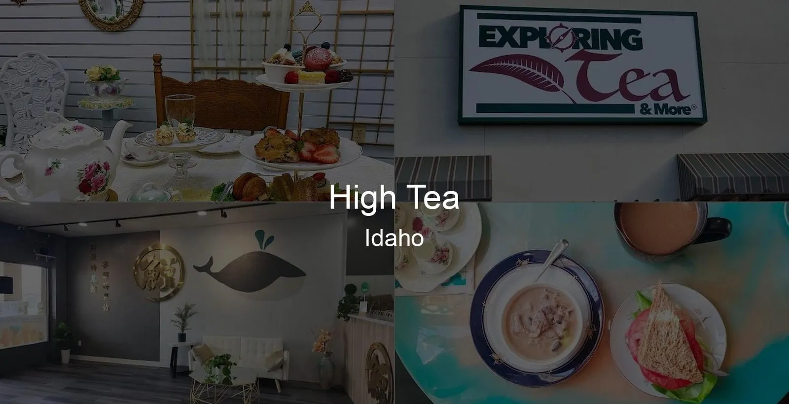 High Tea in Idaho Photo