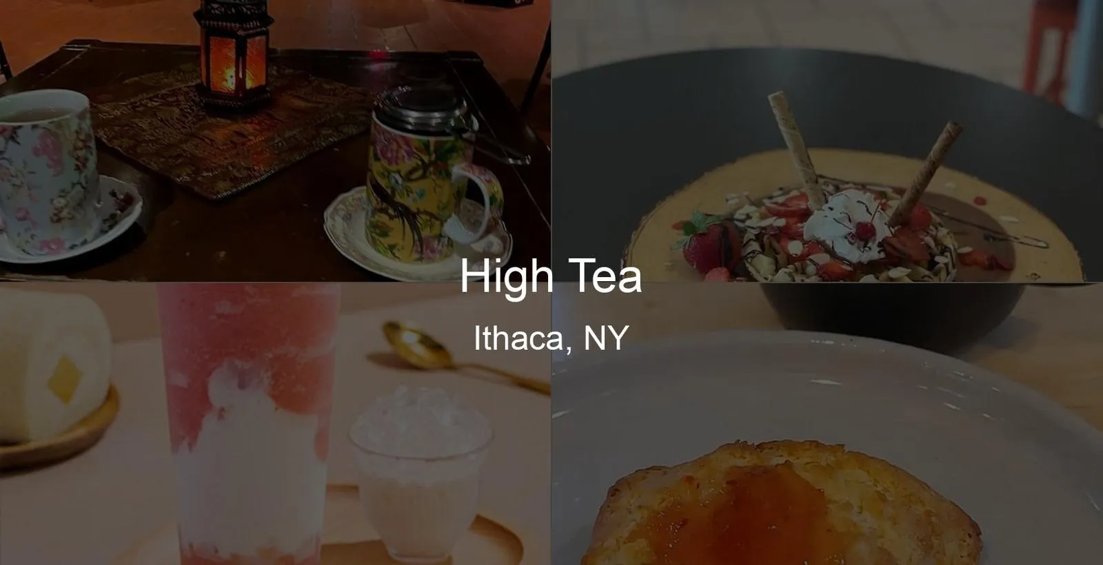 High Tea in Ithaca, NY Photo