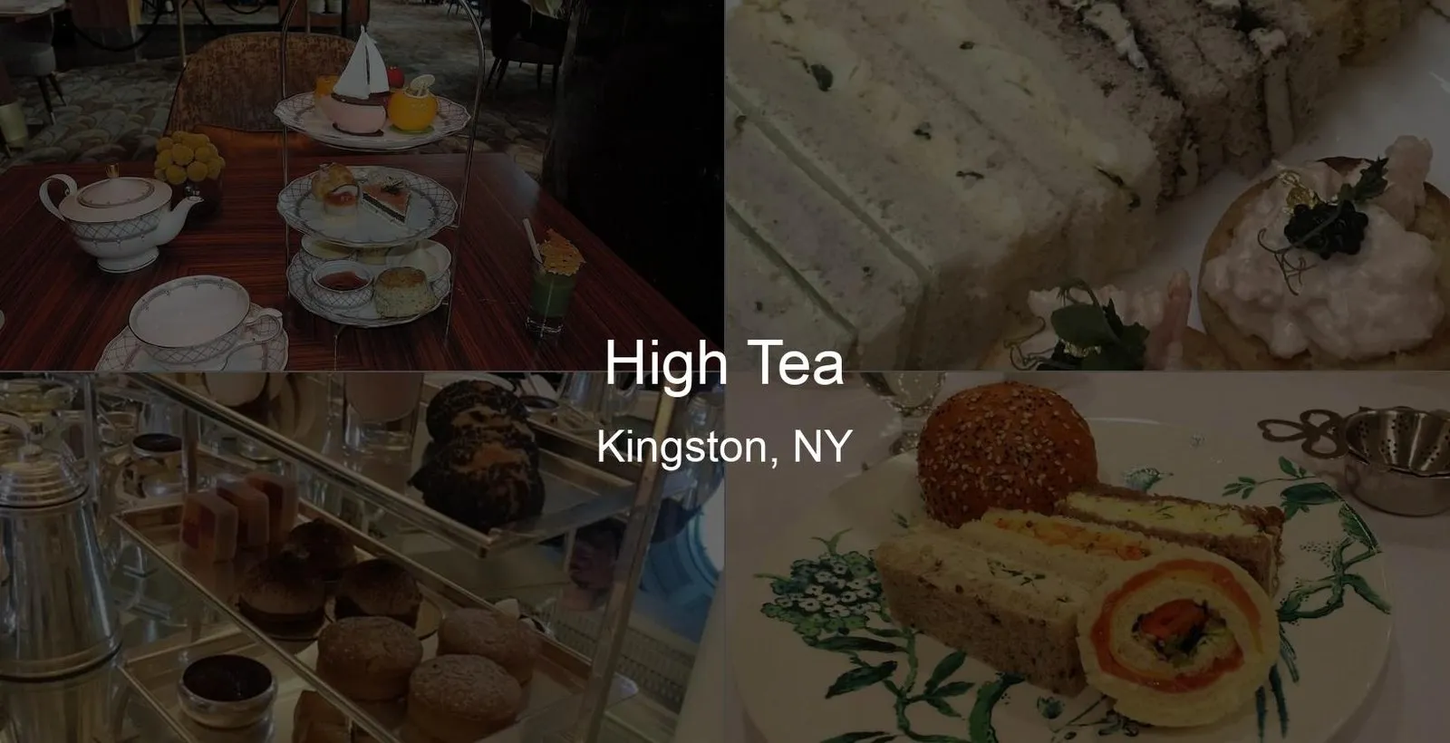 High Tea in Kingston, NY Photo