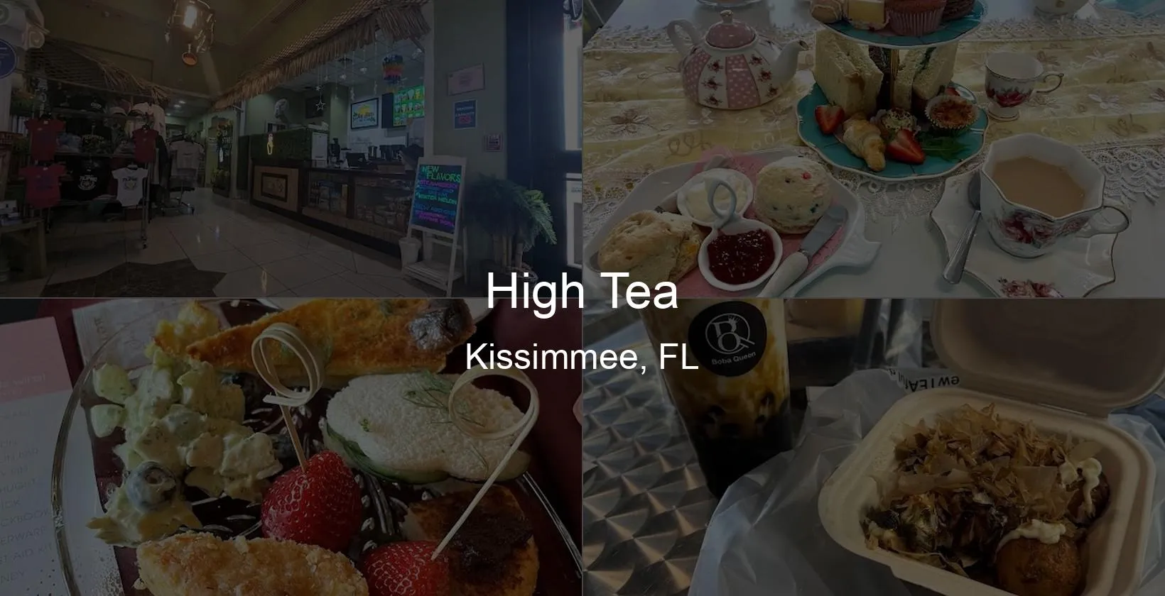 High Tea in Kissimmee, FL Photo