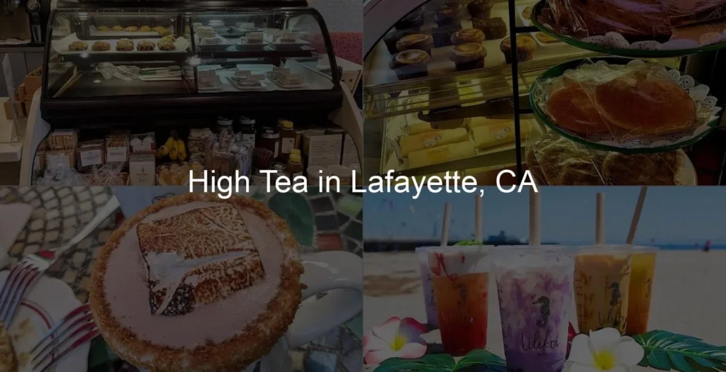 High Tea in Lafayette, CA Photo