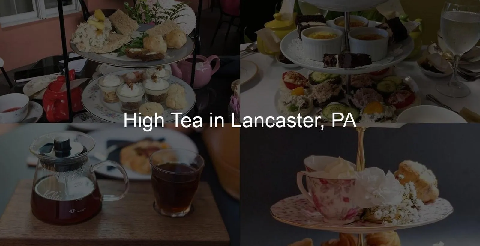 High Tea in Lancaster, PA Photo