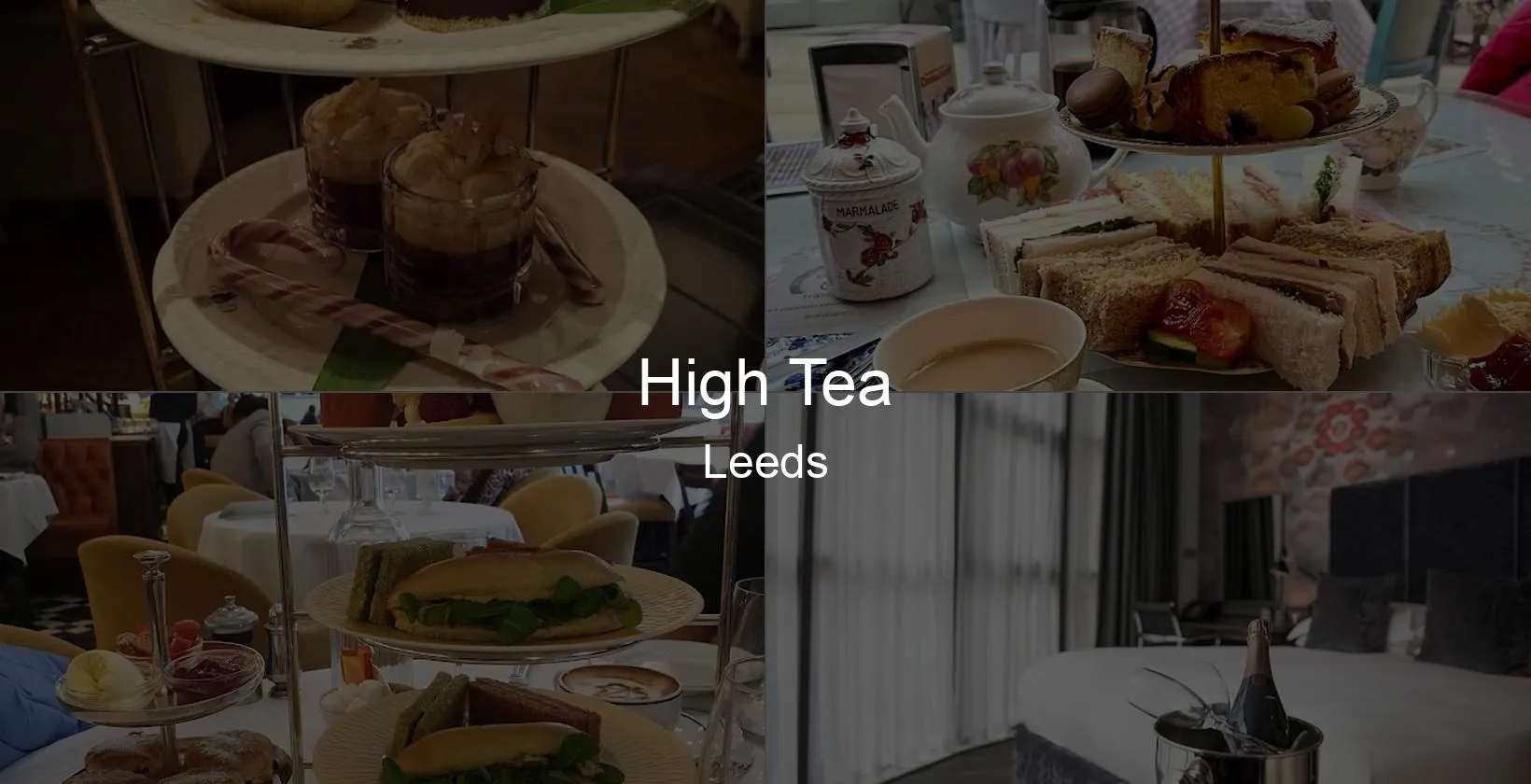 High Tea in Leeds Photo