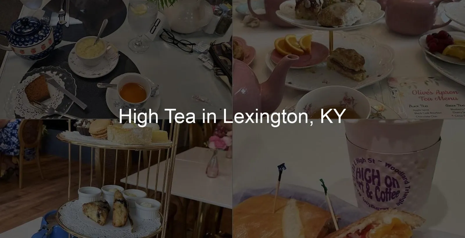 High Tea in Lexington, KY Photo