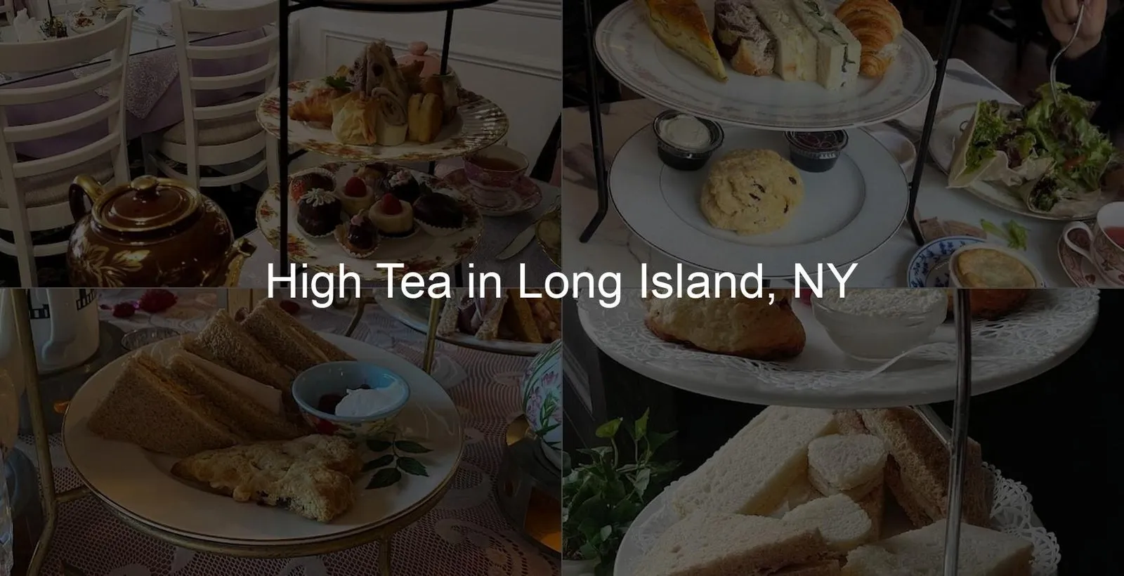 High Tea in Long Island, NY Photo