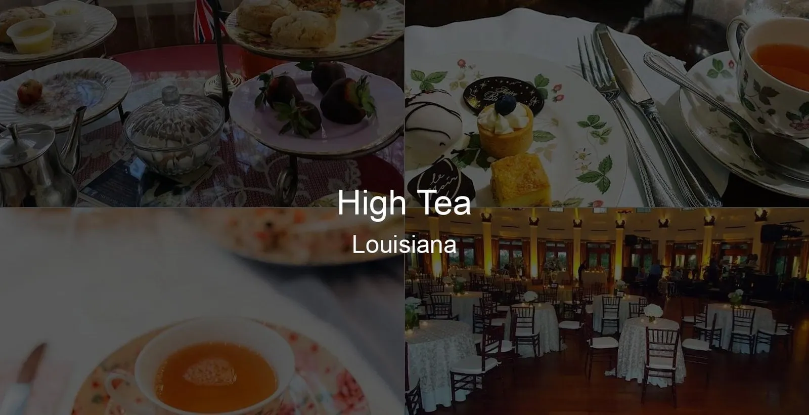 High Tea in Louisiana Photo