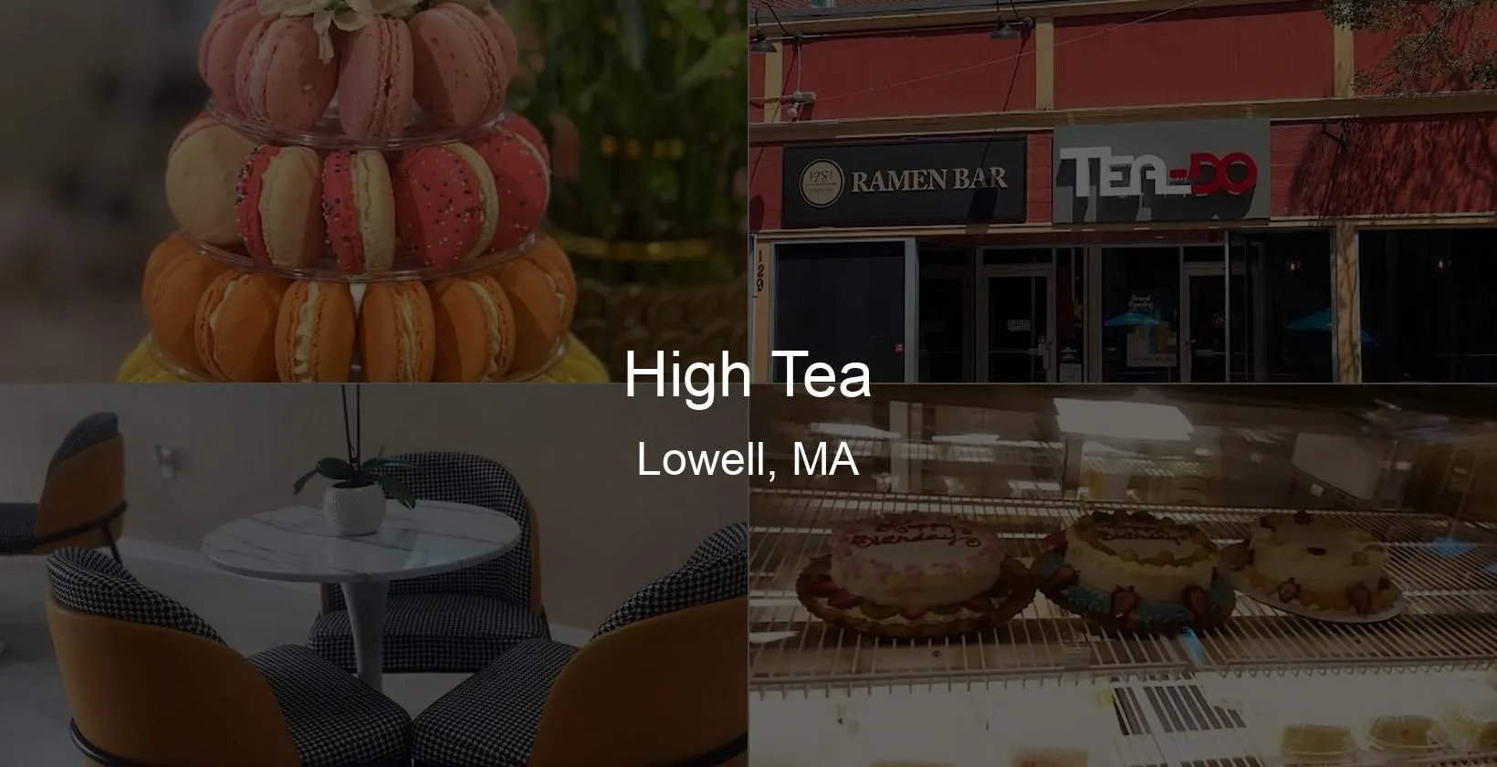 High Tea in Lowell, MA Photo