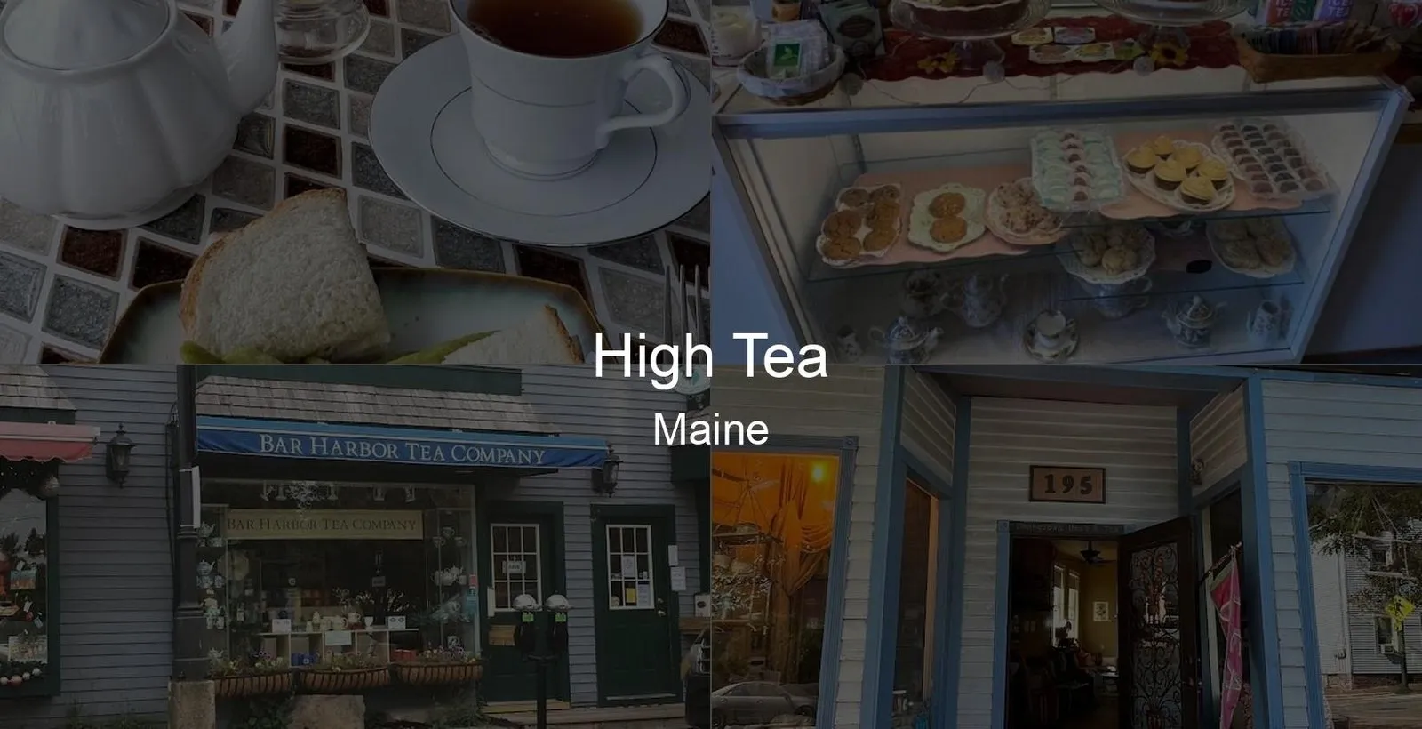 High Tea in Maine Photo