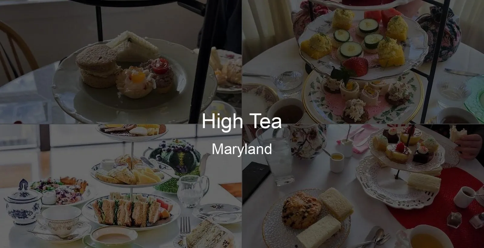 High Tea in Maryland Photo