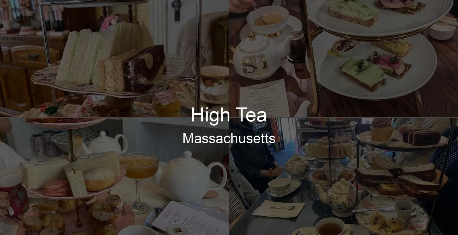 High Tea in Massachusetts Photo