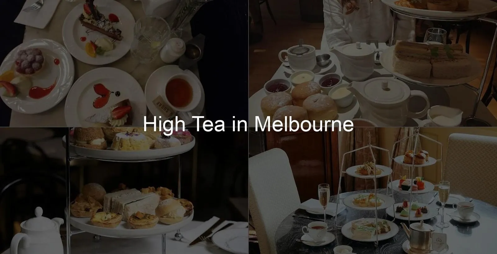 High Tea in Melbourne Photo