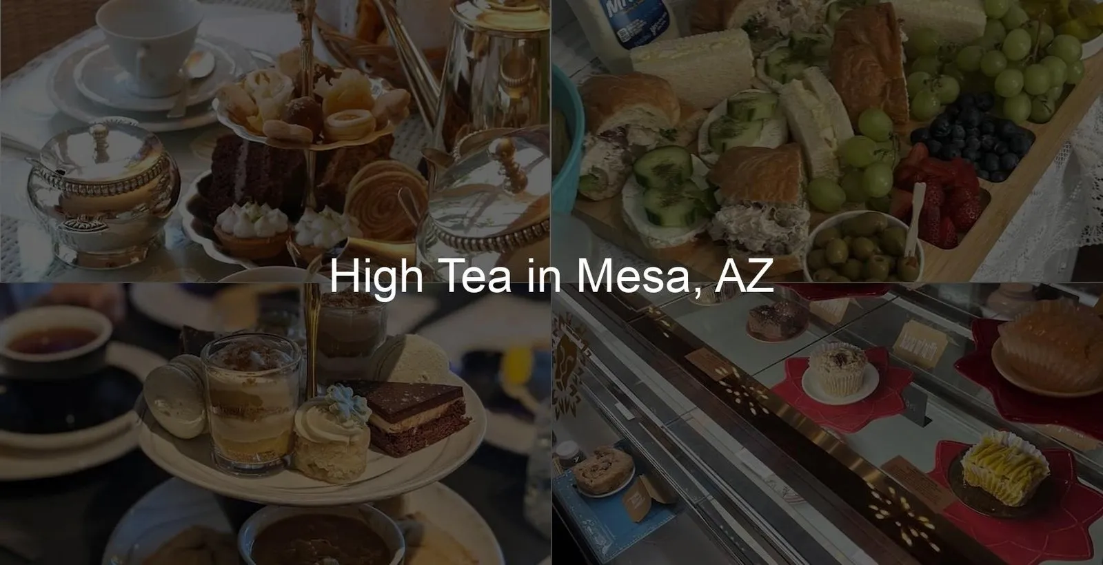 High Tea in Mesa, AZ Photo