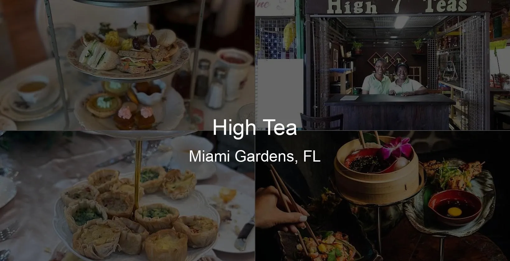 High Tea in Miami Gardens, FL Photo