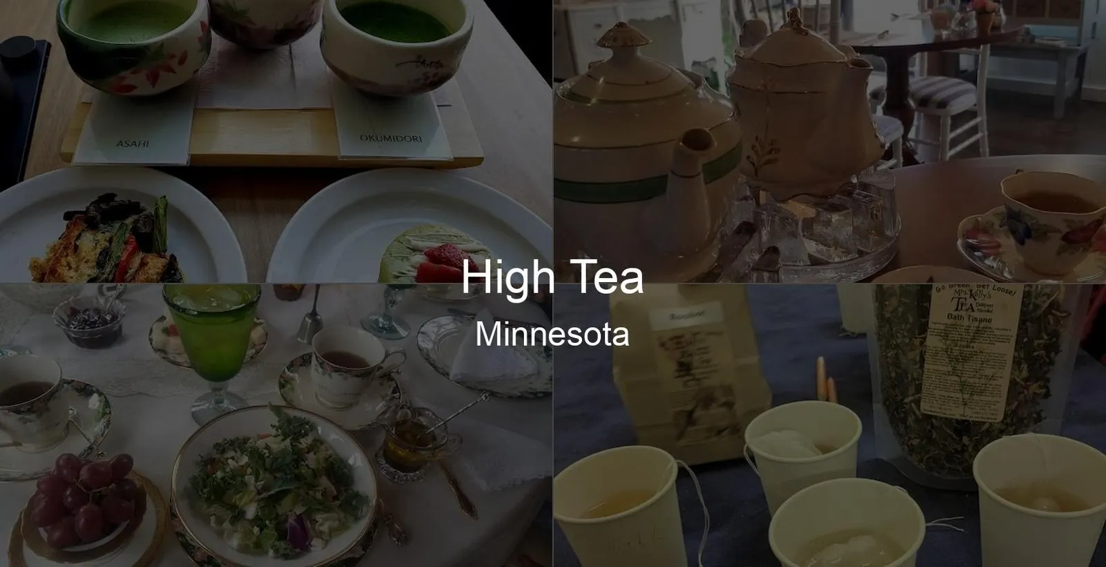 High Tea in Minnesota Photo