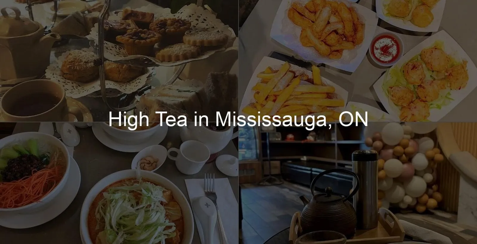 High Tea in Mississauga, ON Photo