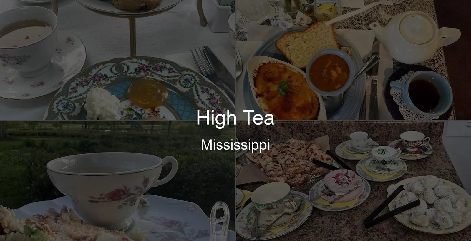 High Tea in Mississippi Photo