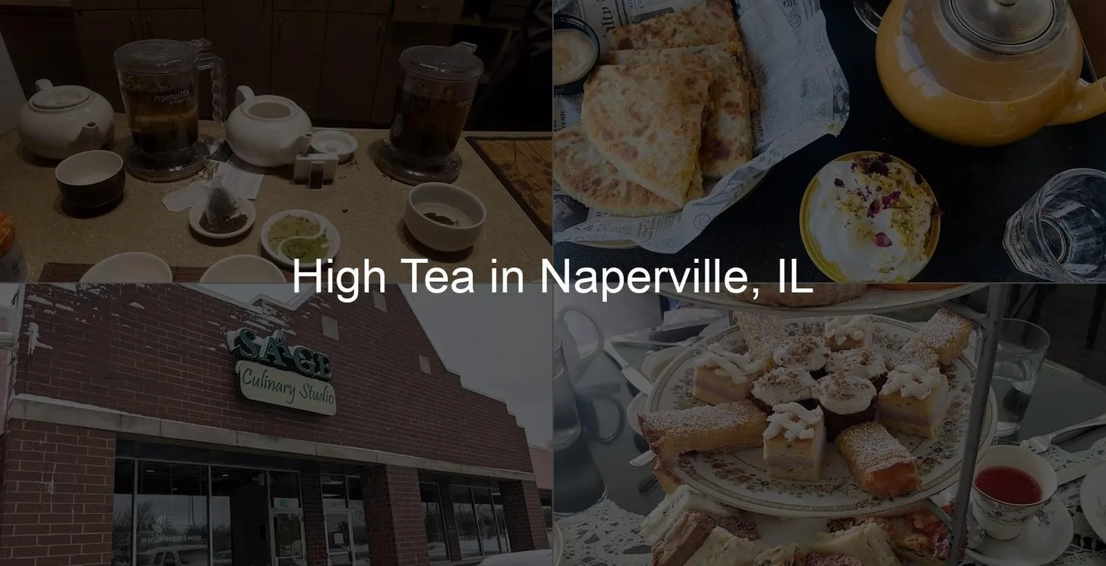 High Tea in Naperville, IL Photo