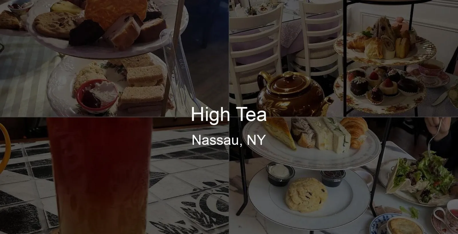 High Tea in Nassau, NY Photo