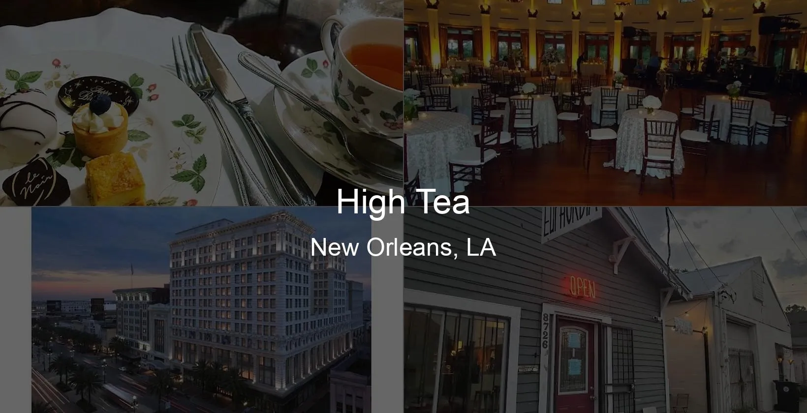 High Tea in New Orleans, LA Photo