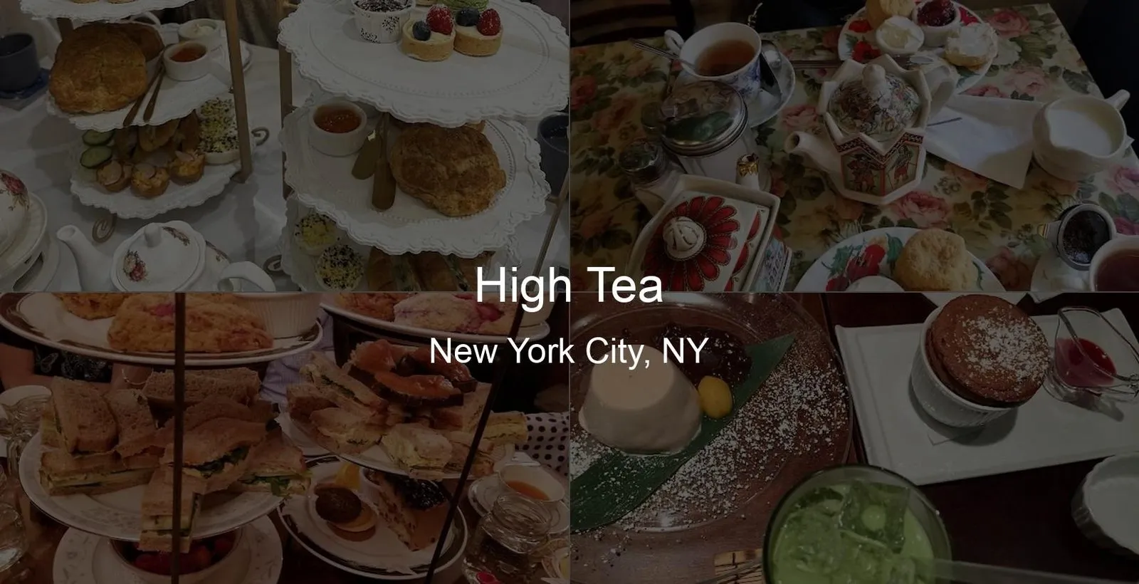 High Tea in New York City, NY Photo