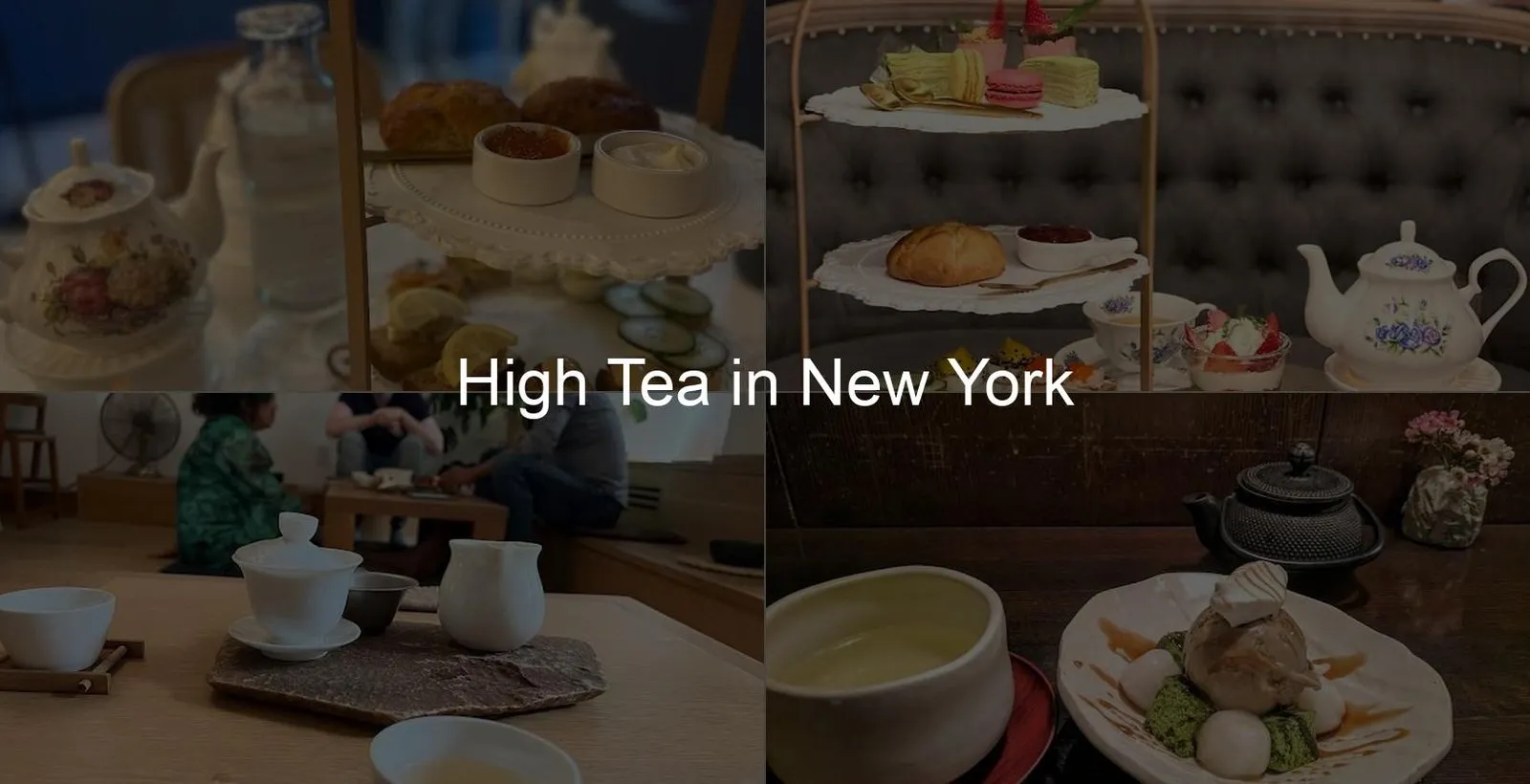 High Tea in New York Photo