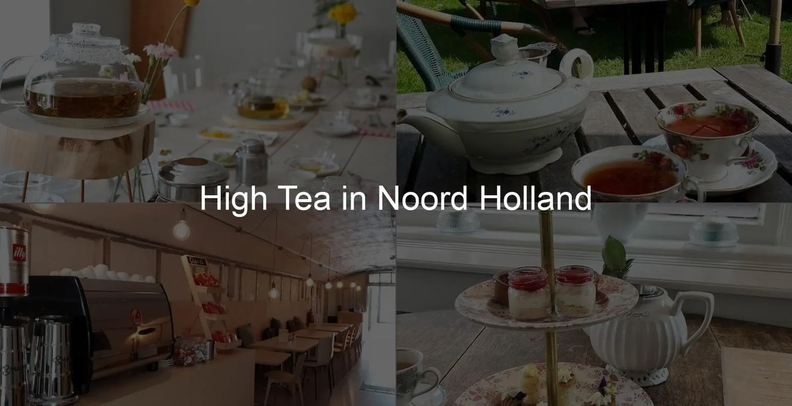 High Tea in Noord Holland Photo